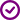 A purple and green pixelated icon with a check mark.